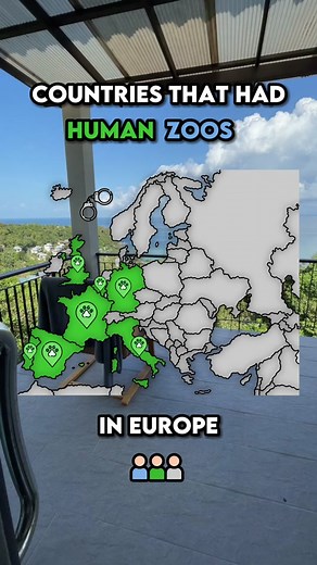 A human zoo is a zoo designed for humans #europe #zoo #humanzoo #mappinguk #maps #fyp #westerneurope