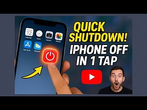 How to Add Shortcut Button to Home screen of iPhone For Quick Shut Down Without Pressing Buttons