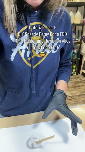 Epoxy Method Glitter Application Tutorial