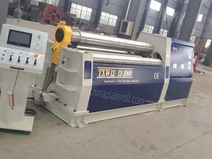 [Hot Item] CNC Tube Roller Manual Plate Bending Machine 4 Roller Bending Machine