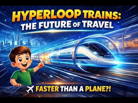 Hyperloop Trains 🚄 | The Future of High-Speed Travel Explained | |Future Transport System