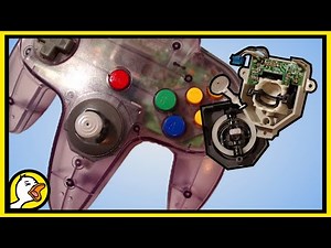 Fixing an N64 Controller Broken Joystick (Wiggle Stick) NO REPLACEMENT PARTS