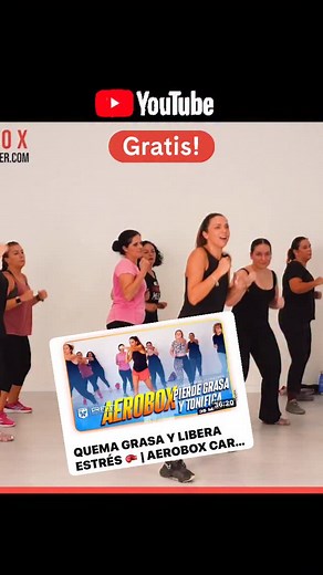10K views · 291 reactions |  AERObox 35 min Cardio, fuerza y actitud...