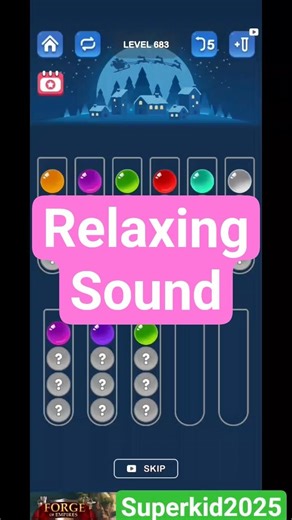 Level 683 Ball Sort Puzzle (Relaxing Sound).mp4