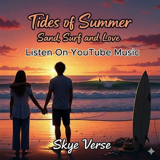 Palm Tree Promises – Skye Verse | Tides of Summer Sand, Surf and Love | Tropical Love & Sunset Vibes