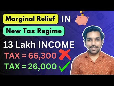 What is Marginal Relief in New Tax Regime 2025-26 | Income Tax Calculation