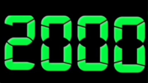 2000秒倒计时 (10倍速）