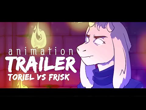Trailer toriel vs frisk | undertale animation