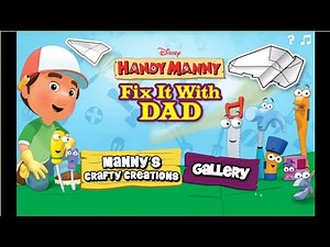 Handy Manny: Fix It With Dad - Old Flash Games