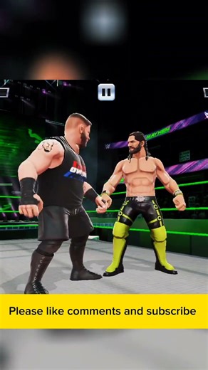 🔥 Kevin Owens vs Seth Rollins – A Super Classic War in the WWE Game Ring! 🎮#shorts #short #viral