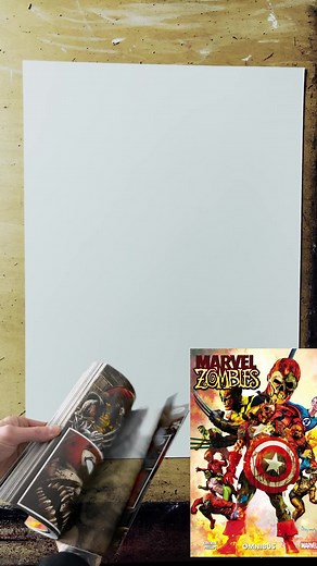 410K views · 6.7K reactions | Zombie Captain America! Inspired by the...