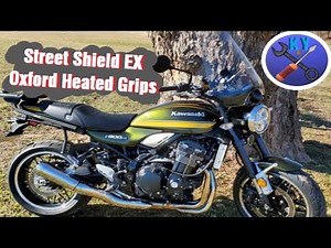 Kawasaki Z900RS Installed HEATED Grips and a NEW Windshield! Best TOURING Bike EVER!