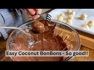 The BEST Coconut Bonbons! Made with Honey - So Perfect for Christmas!