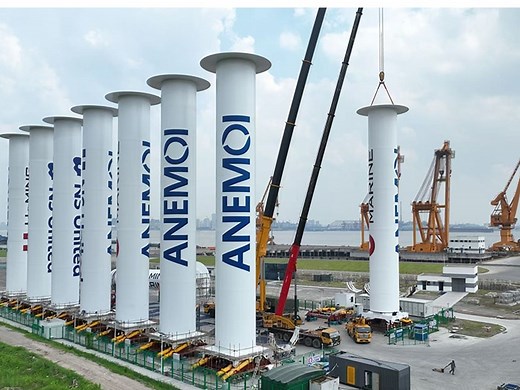 VIDEO: Anemoi unveils state-of-the-art rotor sail production facility in China