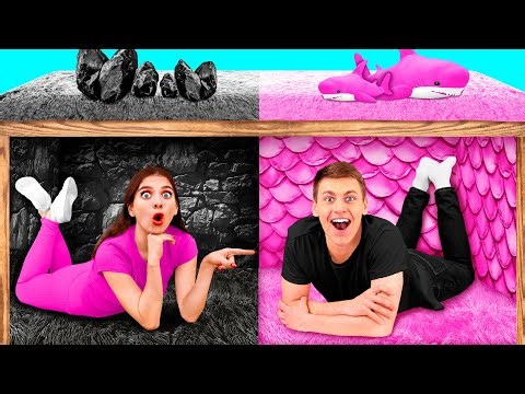 Secret Rooms Under The Bed | Rich VS Broke Funny Situations by Funny Funny