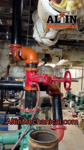 Altin Steel Fab Can Fabricate and Install Piping and Structural Steel for a Chiller Project #shorts