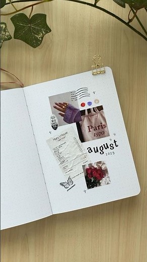 august bullet journal setup 2023 💋 august bujo inspiration for beginners
