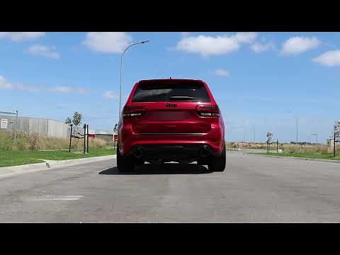 JEEP GRAND CHEROKEE SRT EXHAUST REV AND FLYBY
