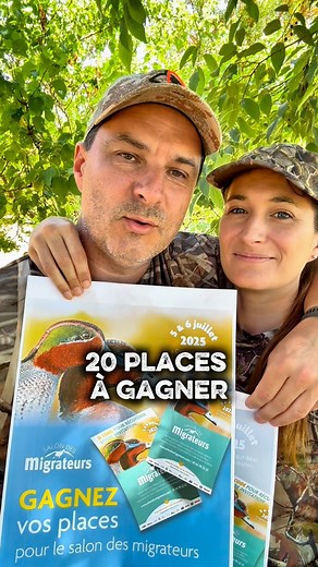Laurent, chasseur team VCP 🇫🇷 on Instagram: "✨Jeu concours ✨ À l’occasion du « Salon des migrateurs » nous vous proposons un jeu concours pour gagner 20 entrées gratuites ! Pour participer sur Instagram vous devez : • Vous abonner aux comptes Instagram de : @salondesmigrateurs @cam_chasseresse @laurent_boubou_hunter Aimer cette publication et la partager en story en nous identifiant pour que nous puissions le voir. Commenter cette publication en mentionnant 1 personne de votre choix dans votre