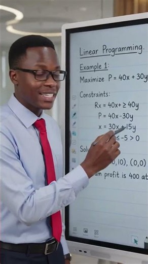 🔥 S4 Linear Programming Made EASY in 10 Seconds | Exam Question Solved