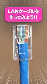 How to Make a LAN Cable (CAT6A) | I Made It Myself Using Sanwa Supply's Through-Type Connector