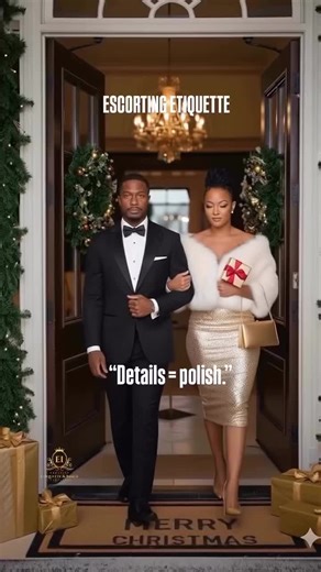 Why a Gentleman Offers His Left Arm In refined social and business etiquette, a gentleman offers his left arm so his right hand remains free to: \t•\tExtend a proper handshake \t•\tMake introductions with ease \t•\tAcknowledge others respectfully \t•\tOpen doors or gesture courteously This is especially important in formal events, networking environments, diplomatic settings, and professional gatherings, where introductions and handshakes occur frequently. #PolishedPresence #Etiquette #SocialInt