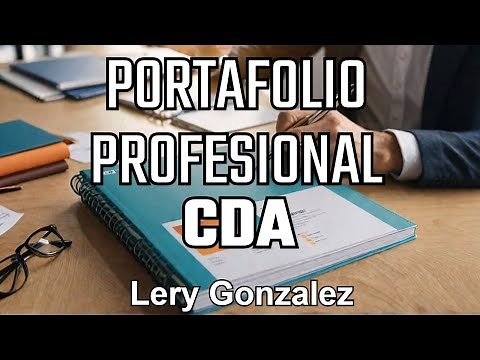 PORTAFOLIO PROFESIONAL CDA