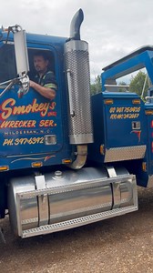 543K views · 9.4K reactions | The ole big wrecker was struggling with our loaded chip truck! Another one bites the dust! | Brittain's Tree and Crane Service | Facebook