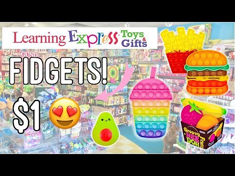 FOOD FIDGET SHOPPING CHALLENGE! 🍔🍟🧇 *LEGENDARY POP ITS* No budget Fidgets Shopping Spree!