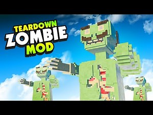 FULLY DESTRUCTIBLE ZOMBIE HUMANS Invade Teardown - Teardown Mods