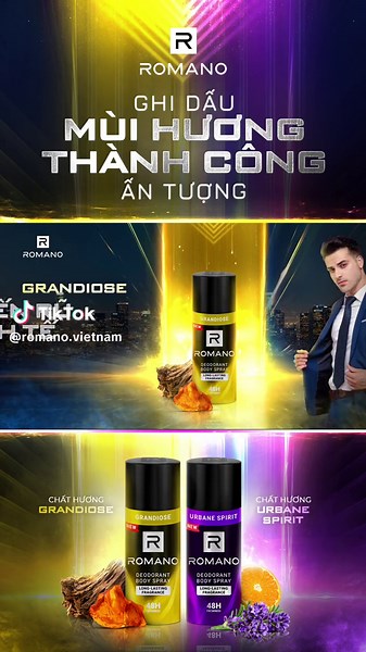 Xịt Ngăn Mùi Romano - Thành Công Ấn Tượng 48H