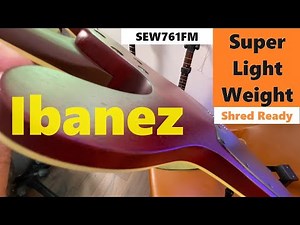 Ibanez SEW761FM Guitar UPDATE, The Best Light Weight Guitar, 2 Year Review and Mods