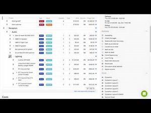 Customising the Items List | Current RMS