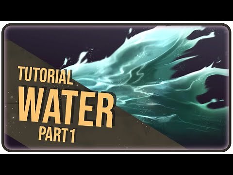 Stylized Water | Digital Painting Tutorial (Part 1)