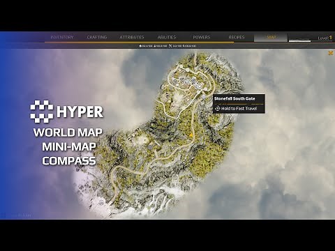 Worldmap, Minimap & Compass in UE5 — Perfect for Open World Projects | Games By Hyper Walkthrough