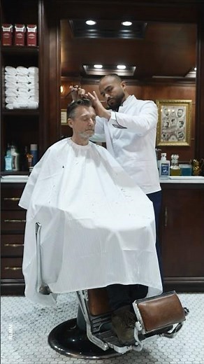 💈 Relaxing Scissor Haircut At The Elegant Barbería de San Pedro In Mexico ✨
