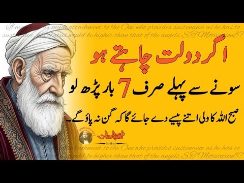 If you want wealth, recite it 7 times before going to sleep | wazifa for earning money