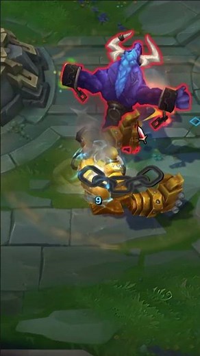 League of Ledgends Blitzcranks Chain pull/Rocket Grab Game Mechanic