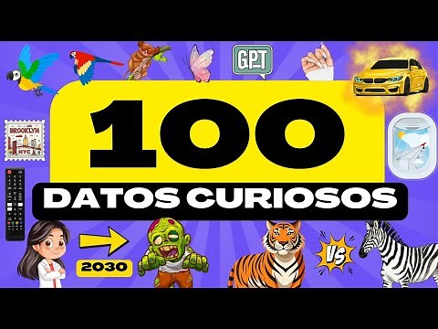 +100 COSAS Que NO Sabías ⏰🧠 (1 HORA de Datos Curiosos Sorprendentes)🔍 | [CuriosoPlus]