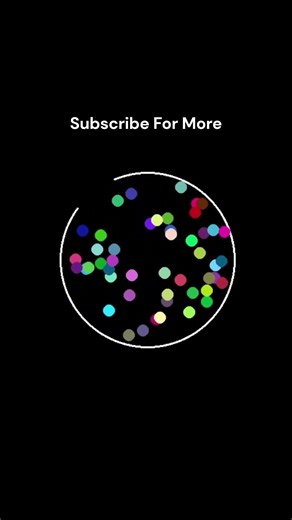 Bouncing Ball Animation #adhd #space #asmr #bouncingball #python #filter #bouncingballanimation