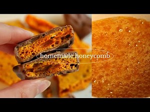 Easy Homemade Honeycomb & Crunchie Bars Recipe 🍯