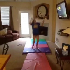Just say no to home training. If you do want to scratch your tumbling itch outside the gym, spend some time on the basics such as these: http://tumblingcoach.com/blog/tumbling-fundamentals/ | Addicted To Tumbling