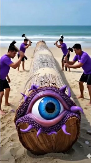 . "Octopus Trapped Inside Big Log | Shocking Forest Rescue" #shorts