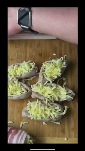 Easy keto cheesy sausage roll in bacon keto recipes | low carb recipes | weight loss dinner #shorts