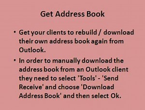Exchange Offline Address Book Repair
