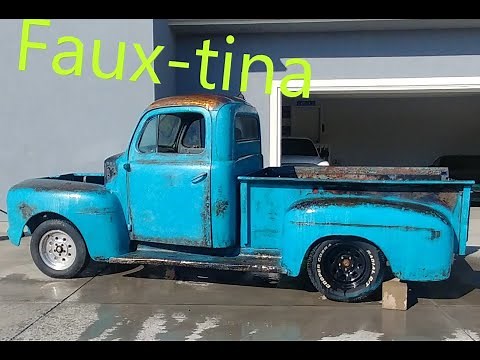 1951 FORD F1 FAUX-TINA aka cool patina