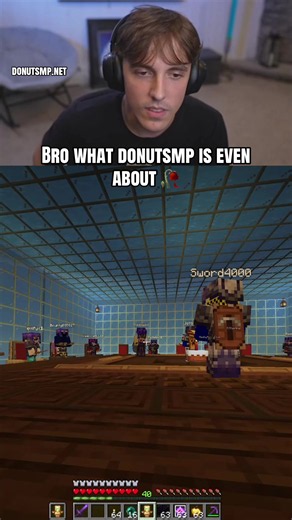 Bro what is going on on this server, also good point that people should do whatever they want. #jynxzi #donutsmp #drdonut #minecraft #fyp