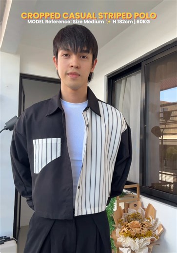 Aakalain talaga nilang mahal yung cropped polo mo pag gawang Incerun. Just like this Cropped Casual Vintage Stripe Polo from Incerun. Stylish proportion, trendy design, and comfortable for any gala. If you need size reco, let me know your size reference #IncerunCroppedPolo #CroppedCasualStripePolo #CroppedPolo #StyleInspo #OutfitInspo