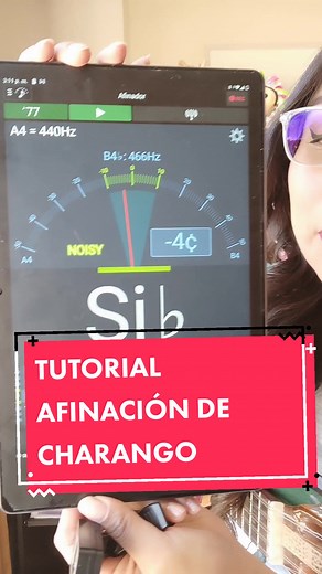 TUTORIAL AFINACIÓN DE CHARANGO #charango #aprendiendocharango #charangoboliviano🇧🇴 #comoafinar
