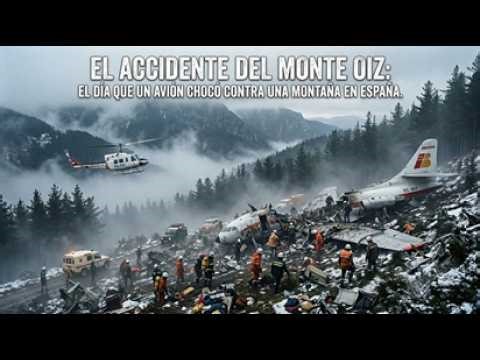 📡El accidente del Monte Oiz el día que un avión chocó contra una montaña en España#monteoiz#vuelo610